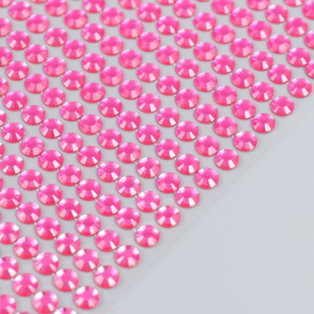 Semi -busines self -adhesive d 6 mm, raspberry