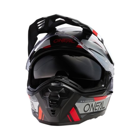 Sneakers with o’neal d-Srs Square V24, ABS, matte, red/black, s-3