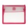 A5 notebook folder (230 x 190 x 50 mm), with Velcro valve, plastic/textiles, calligrata, "bulldog"
