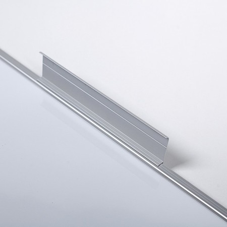 Magnetic-marker board 60x90 cm, calligrata standard, in an aluminum frame, with a shelf-2
