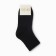 Women's terry socks minku, black color, rr 36-39 (23-25 ​​cm)