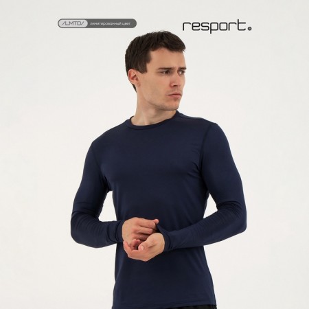 Rashgard male with DL. sleeve, basic, size XL (52), blue color