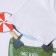 Kit (T-shirt, shorts) Home female, white/green color, rr 48