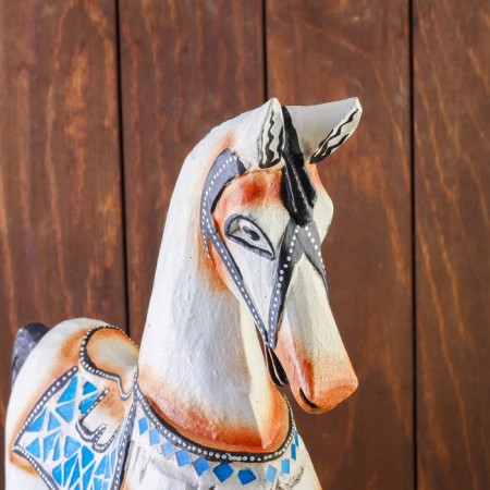 Souvenir tree "Horse rocking" 40x13x43 cm-5