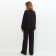 Women's costume (sweatshirt/pants), black color, size 52