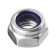 Gaika bison, with a locking ring, Din985, galvanized, M4, 5 kg