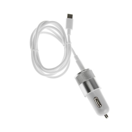 Set for charging 3 in 1 Luazon UC-30, Azu 2.1/1a, Type-C 1a, 1 m, SZU 1A, silver-3