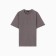 Women's T-shirt with rhinestones Mist, gray, r.-r. M