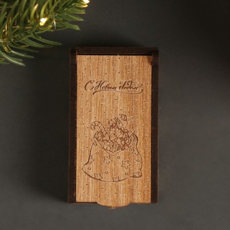 New Year's box "bag" 7x4x2 cm-4