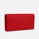 Women's wallet on magnets, red color