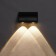 Facade lamp “Cascade”, FSD-094, 2 W, 3000K, 2 rays, IP65, 220 V, metal, black
