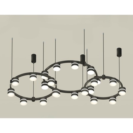 Ambrella Light Acrylic lamp, XR92092220, GX53 LED 12 W, black sand, white matte
