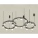 Ambrella Light Acrylic lamp, XR92092220, GX53 LED 12 W, black sand, white matte