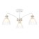 Suspended Ambrella Light, Modern, TR9562, 3HE27, white color
