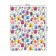 Tables on the table "Colors of flowers", rectangular, Saten, size 145x180 cm
