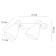 Stitch Arte Lamp Fafnir A5047PL-2WH, E27, 2x40 W, 11x36x16 cm, white
