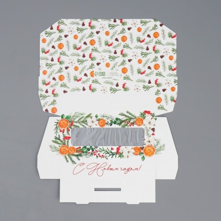 Folding box "Cozy year", 17 x 7 x 4 cm, new year-6