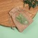 Huasha massage "Hag", 7 × 4.3 cm, in PVC box, green color