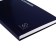 Deliciper of Leduced A5, 160 sheets, calligrata, glossy lamination, blue