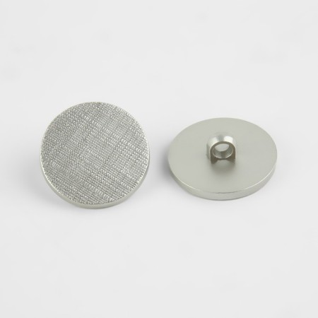 A set of buttons on the leg, d = 25 mm, 10 pcs, silver color-2