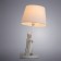 Gustav table lamp, 1x40W E14, white color