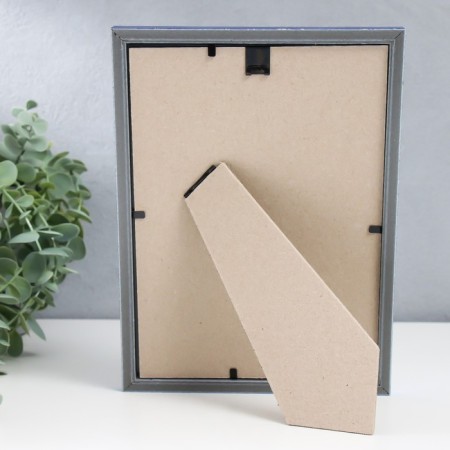 Photo frame Plastic "Format" 15x21 cm, blue metallic-3