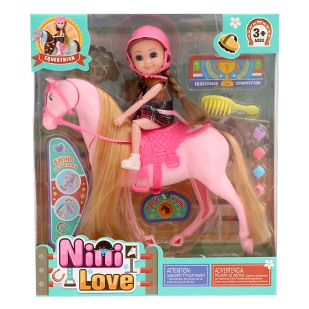 ARINA doll with a horse and accessories-13