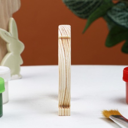 Barrot for creativity "horseshoe", small, 8 x 8 x 1.2 cm, pine-2