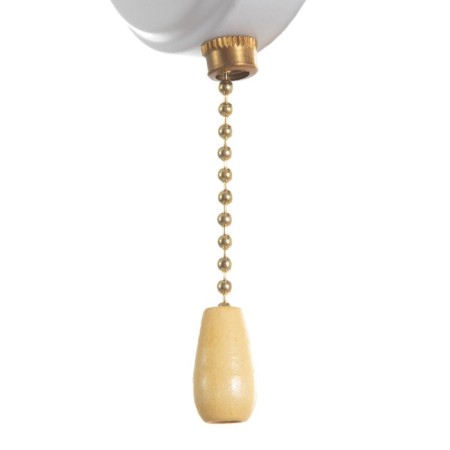 Bra "jam" 1x40W E14 white patinated 20x15x26 cm.-6