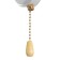 Bra "jam" 1x40W E14 white patinated 20x15x26 cm.