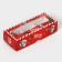 New Year. Box for 3 sweets, "New Year's Post", 13x5x3.3 cm, confectionery packaging