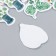 Stickers for creativity "Home plants" set 46 pcs 6.3x4.3x1.1 cm