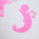 Phosphorus sticker "Fairy and month" with adhesive pads set 29.5x25 cm