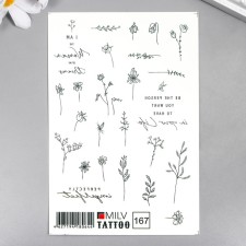 Tattoo on the body 