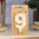 Candle in the Cake "Fine", number "9", pearl, 6.5 cm