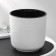 Kashpo for flowers with an insert "Linel", 2.7 l, d = 16 cm, h = 16 cm, white color