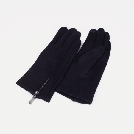Female gloves, size 7, without insulation, black color