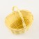 Basket, 18 × 15 × 9 cm, willow