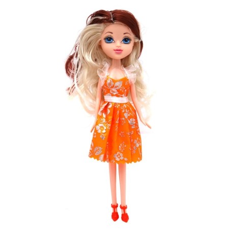 FUNKY TOYS Doll Molly, with brown hair