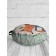 Pillow Siddle "Fox and Bird", decorative, d = 52 cm