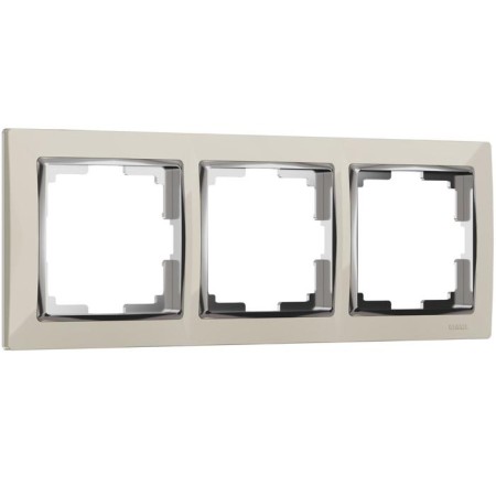 Frame for 3 posts WL03-FRAME-03-VORY, ivory color-1