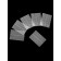 Sticky sticks for overhead nails, set of 6 sheets, transparent