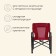 Tourist Maclay Tourist, table with a cup holder, 63x47x94 cm, red color