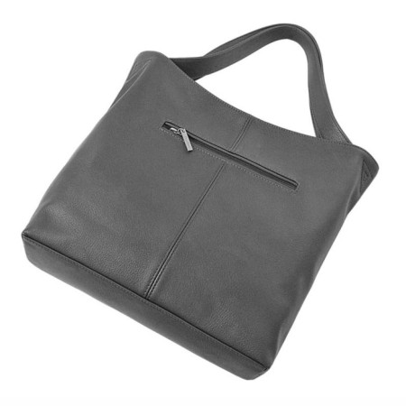 Female bag (B2216-05110) Artificial leather, gray, 1x210x35 cm-1