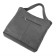 Female bag (B2216-05110) Artificial leather, gray, 1x210x35 cm