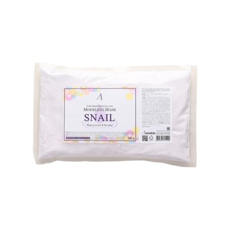 Alginate mask ANSKIN SNAIL MODELING MASK, with snail mucin, 240 g-1