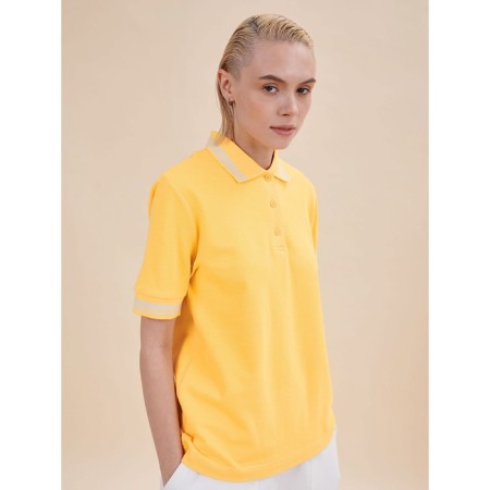 Polo female Pelican, size 46, yellow color-1