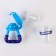 Nibbler "Baby" with a silicone mesh, the color is blue