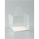 PVC box for desserts 11 x 11 x 11 cm