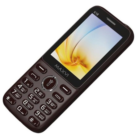 Cell phone Maxvi K18, 2.4 ", TFT, 1.3MP, Microsd, 2SIM, 800 mACH, brown-6
